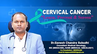 Cervical Cancer Awareness Odia Health Tips Dr Ganesh Chandra Subudhi Medical Oncologist [upl. by Hsirk373]