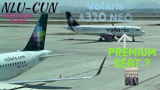 Trip Report  Volaris  A320NEO  NLUCUN  Volaris Premium [upl. by Ennovad700]