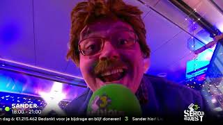 3FM Serious Request LIVE Lamme Frans  Handjes Handjes Bloemetjesgordijn 23122021 [upl. by Harod]