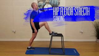 Hip flexor standing lunge [upl. by Artenek]