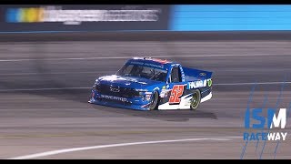 Stewart Friesen rallies to win burns it down at Phoenix  Gander Trucks highlights [upl. by Anileba]