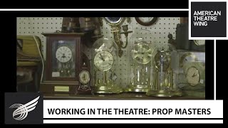 Working in the Theatre Prop Masters [upl. by Nnylacissej]