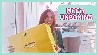 MEGA UNBOXING di regali natalizi e oggetti per restyling [upl. by Llenrep]