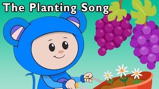 Kids Have Fun with Farm Work  The Planting Song  More  Mother Goose Club Phonics Songs [upl. by Chesna923]