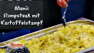 Rosins Restaurants  So gelingt das perfekte Rumpsteak mit Kartoffelstampf  kabel eins [upl. by Bart]