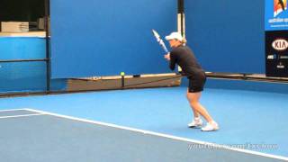 Kim Clijsters  Slow Motion Forehands in High Definition [upl. by Stochmal]