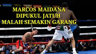 SERU BAKU HANTAM DARI AWAL RONDE BERUJUNG KO MARCOS MAIDANA VS JOSESITO LOPEZ [upl. by Carley]