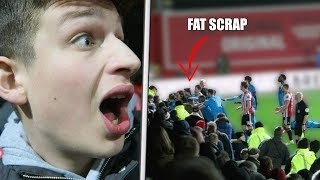 PLAYERS AND FANS KICK OFF  Brentford vs Barnet VLOG [upl. by Llenram475]