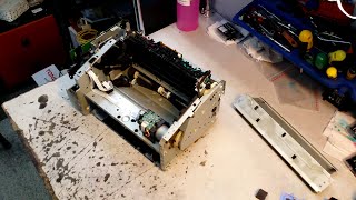 HP LASERJET PRO MFP M125NW  DISASSEMBLY amp CLEANING PART 1 [upl. by Eseerehc60]