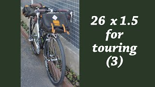 （字幕）26x15 for touring 33 完成まで リアアウター受け工作、分割式泥除け工作等 [upl. by Odnuges830]