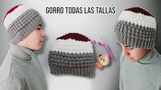 quotGorro de crochet para hombre 3D con patrón detallado para todas las edadesquot [upl. by Sinned627]