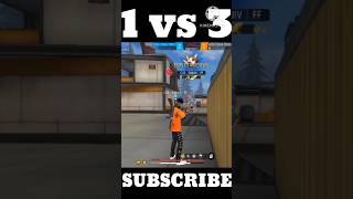 freefire 1 vs 3 csrank shots viralvideo trending [upl. by Lane]