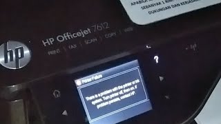 hp officejet 7612 printer failure [upl. by Ijic]