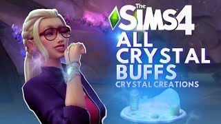 All Gem Buffs amp Powers from Crystal Creations Sims 4 thesims sims4 [upl. by Etteniuqna]