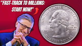 MILLION DOLLAR 25 CENT TOP 10 SILVER QUARTER DOLLAR COINS THAT COULD MAKE YOU A MILLIONAIER [upl. by Jasper]