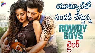 Rowdy Boys Movie Trailer Trending on YouTube  Ashish  Anupama  DSP  Harsha Konuganti  Dil Raju [upl. by Pownall]