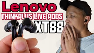 Lenovo thinkplus Live Pods XT88 TWS Wireless Earphone Bluetooth 53 Dual Stereo Headset 13 [upl. by Asemaj312]