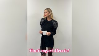 BUON COMPLEANNO ALESSIA MARCUZZI 🎂😍 [upl. by Llenyaj239]