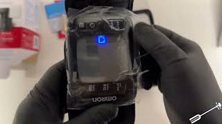 Omron Series 7 BP6350 Wrist Blood Pressure Monitor Unbox [upl. by Willard]