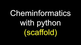 7 scaffold extraction for similarity analysis [upl. by Eidod]