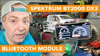 Check out my fancy new Arrma Kraton 8s dashboard thanks to the Spektrum BT2000 DXE Bluetooth Module [upl. by Griff532]