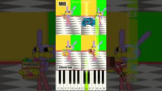 SICKO MODE  THE AMAZING DIGITAL CIRCUS shortstoon  Piano Tutorial [upl. by Knudson783]