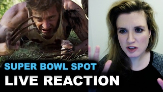 Avengers Infinity War Super Bowl Trailer Reaction [upl. by Lalitta]