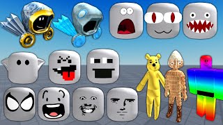 GRATIS PAQUETE NUEVOS CARAS Y DOMINUS NUEVOS DE ROBLOX [upl. by Ateuqirne]