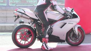 Ducati 848 Evo World Press Launch [upl. by Enier964]