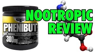 Nootropic quotSmart Drugquot Review  Phenibut [upl. by Anerb]