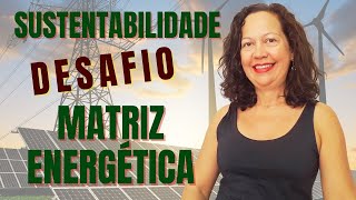 O GRANDE DESAFIO SUSTENTABILIDADE AMBIENTAL E MATRIZ ENERGÉTICA [upl. by Salome792]