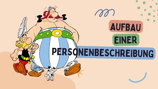 Aufbau eine Personenbeschreibung  Lernen mit Frau Hagenmüller [upl. by Rudolph478]