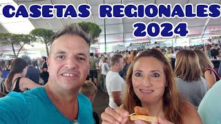 CASETAS REGIONALES VALLADOLID 2024 [upl. by Gould]