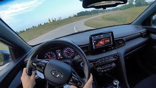 2019 Hyundai Veloster N Performance Pack  POV Review [upl. by Nauqed]