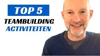 Teambuilding activiteiten  TOP 5 [upl. by Assenna]