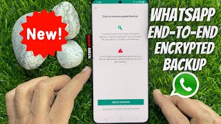 How to Turn on End to End Encrypted Backup on WhatsApp [upl. by Eta]