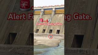 Hirakud Dam Alert For Opening Gate 😲 shorts hirakuddam dam sambalpur [upl. by Kall20]