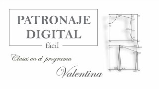 Curso de patronaje digital en Valentina [upl. by Nnylak]