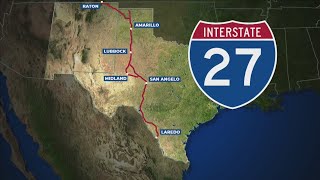 I27 to expand by 800 miles quotA gamechanger for West Texasquot [upl. by Shayna]