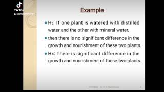 Basics of Biostatistics 11th Video Testing Hypothesis [upl. by Yedorb]