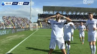 Khvicha Kvaratskhelia Goal Empoli vs Napoli 01 Goals and Extended Highlights [upl. by Raf]