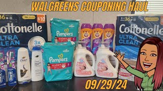 Walgreens Couponing Haul Walgreens couponing this week 092924 [upl. by Irtemed900]