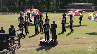 Rockingham County High School Marching Band at FuquayVarinia High School 10192024 [upl. by Assena]