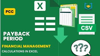 Payback Period Calculation in Excel [upl. by Connett]