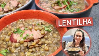 Lentilha de ano novo fácil e deliciosa Receita de lentilha [upl. by Walrath874]