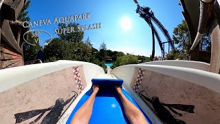 Caneva Aquapark Super Splash Left 360° VR POV Onride [upl. by Aurel]