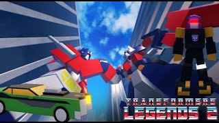 AMAZING Transformers Roblox Game Transformers Legends 2 [upl. by Ajram]