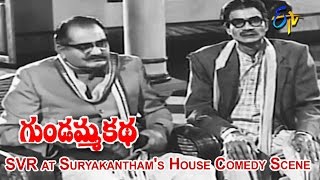 Gundamma Katha Telugu Movie  SVR at Suryakanthams House Comedy Scene  NTR  ANR  ETV Cinema [upl. by Ydnal273]