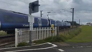 Gailes level crossing Ayrshire [upl. by Eamaj946]