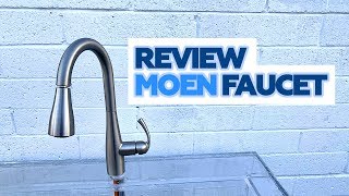 MOEN Essie 87014 SRS kitchen faucet [upl. by Asehr]